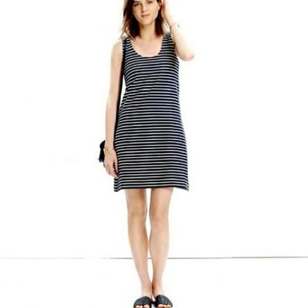 Madewell Small Striped Tank Dress
